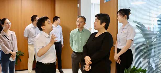物產中大集團黨委委員、監事長駱敏華率隊赴寧波公司開展主題教育調研